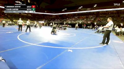 138 Class 3 lbs Quarterfinal - Caleb Carter, Whitfield vs Jeremiah Austin, Capital City