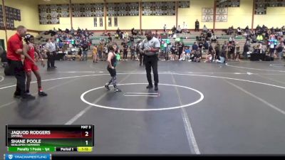 84-88 lbs Round 4 - Jaquod Rodgers, Smyrna vs Shane Poole, Henlopen Hammers