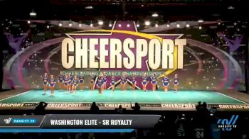 Washington Elite - SR Royalty [2021 L3 Senior Coed - D2 - Medium Day 1] 2021 CHEERSPORT National Cheerleading Championship