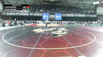 Boys 3A 150 lbs Cons. Round 6 - Isaac Williams, Mountlake Terrace vs Isaiah Ramirez, University