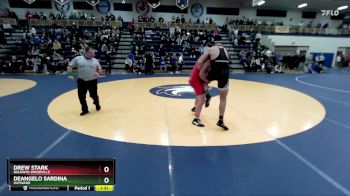 190 lbs Quarterfinal - Drew Stark, Baldwin-Woodville vs Deangelo Sardina, Hayward