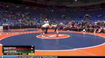 195 lbs Semis & 1st Wrestleback (8 Team) - Aiden Watkins, Joliet (Catholic Academy) vs Elias Bentley, Antioch