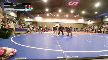 285 lbs Rr Rnd 1 - Derrick Laster, Fort Johnson Wrestling vs Caleb Luker, Apache Youth Wrestling