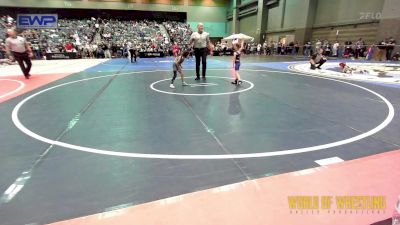 47 lbs Quarterfinal - Josie McClintock, Motherlode Wrestling Club vs Julianna Tenorio, Truckee