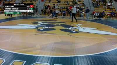 149 lbs Cons. Round 2 - Andrew Schwab, Iowa Central Community College vs Benito Diaz, Rochester-CTC
