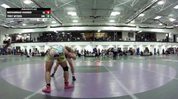 184 lbs Quarterfinal - Mohammad Hadeed, Coach Quit vs Trey Myers, Central Michigan