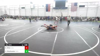 190 lbs Consolation - Samuel Mills, Thundercats WC vs Harvey Blackwater, Dennehotso Hawks Athletic