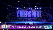Cheer Florida All Stars - Sea Warriors [2023 L6 Senior - XSmall Day 1] 2023 CHEERSPORT: Friday Night Live
