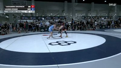 59 kg Cons. Quarters - Alexandra Szkotnicki, Bearcat Wrestling Club vs Lauren Stoker, Brunson UVRTC/ Titan Mercury Wrestling Club