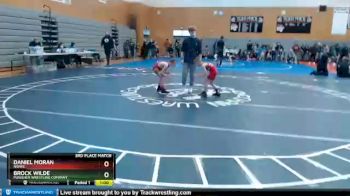 56 lbs 3rd Place Match - Daniel Moran, NWWC vs Brock Wilde, Punisher Wrestling Company