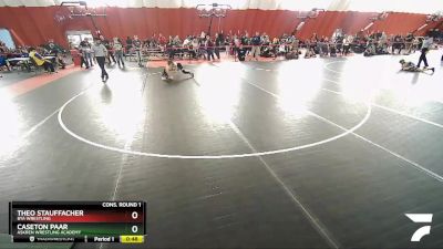 93 lbs Cons. Round 1 - Theo Stauffacher, BYA Wrestling vs Caseton Paar, Askren Wrestling Academy