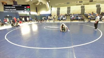 149 lbs Cons. Round 1 - Noah Williams, Randolph vs Porter Kinne, Southern Virginia