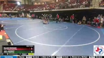 46 lbs Round 1 - Elijah Romans, Best Trained Wrestling vs Keo Andrist, ReZults Wrestling