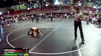 70 lbs Cons. Round 4 - Jayden Castor, Ogallala Youth Wrestling vs Jack Majerus, St. Paul