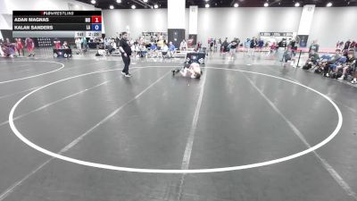 132 lbs Adan Magnas, Maryland vs Kalan Sanders, Louisiana