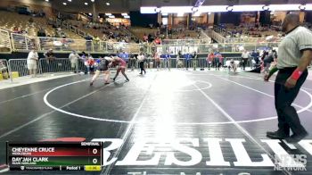 190 lbs Semifinal - Cheyenne Cruce, Middleburg vs Day`jah Clark, Miami Norland
