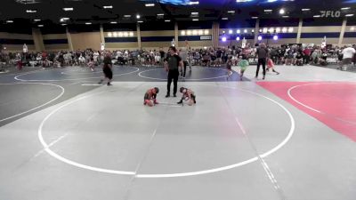 50 lbs Quarterfinal - Hazel Cardenas, Outlaws WC vs Nixon Mendoza, Coachella Valley WC