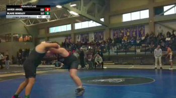 285 lbs Cons. Round 3 - Blake Windley, Cheyenne East vs Javier Angel, Central