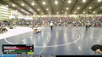 80 lbs Cons. Semi - Bridger Olson, Champions Wrestling Club vs Jayke Healey, Sons Of Atlas