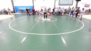 29 kg Rr Rnd 2 - Maddie Kurzynowski, NJ Select vs Sydney Bretton, Lebanon Die Hard Wrestling