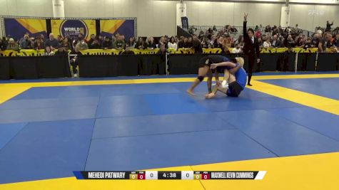 Maxwell Kevin Cummings vs Mehedi Patwary 2024 World IBJJF Jiu-Jitsu No-Gi Championship