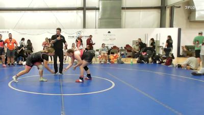 82 lbs Rr Rnd 6 - Evie Stine, Charlies Angels- W vs Jillian Jones, Virginia Team Predator - W