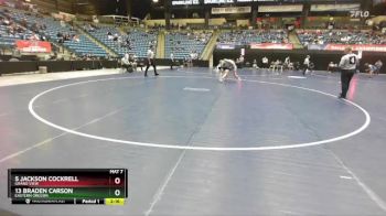 133 lbs Cons. Round 3 - 13 Braden Carson, Eastern Oregon vs 5 Jackson Cockrell, Grand View