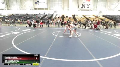 108 lbs Cons. Round 3 - Isaiah Harry, Lancaster Wrestling Club vs Ethan Murphy, GPS Wrestling Club