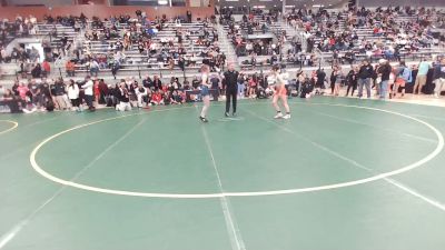 57 kg Champ. Rd Of 32 - Epenesa Elison, Monster Garage Wrestling vs Claire Ballard, Eastern Carolina Wrestling Academy