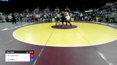 285 lbs Cons 32 #2 - Nick Hutchins, AZ vs Chase Baker, WA