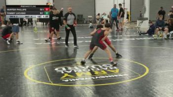 109 lbs Rr Rnd 3 - Hunter Phillips, BW Barn - BHSE vs Tommy Lucuski, Mat Warriors Black - BHSE