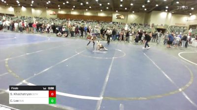 46 lbs Final - Samuel Khachatryan, Dethrone WC vs Carson Lee, Run To Danger