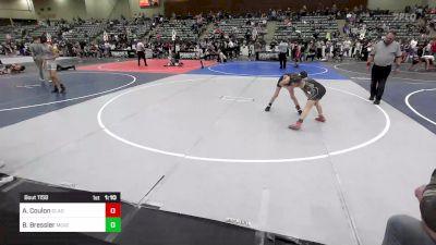 73 lbs Semifinal - Abel Coulon, Gladiator Wr Acd vs Branson Bressler, McKenzie River Mat Club