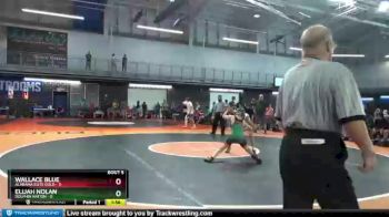 106 lbs Round 2 (6 Team) - Wallace Blue, Alabama Elite Gold vs Elijah Nolan, Dolphin Nation