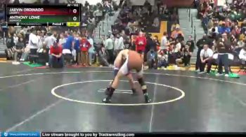 132 lbs Cons. Round 2 - Jaevin Ordinado, Liberty vs Anthony Lowe, Bonanza