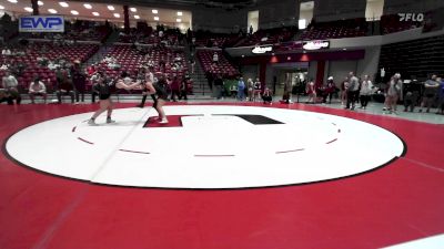 130 lbs Semifinal - Maci Pickle, Poteau High School Girls vs Peyton Reaves, Perry Girls Wrestling Club