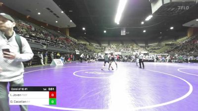 152 lbs Consi Of 16 #1 - Israel Joven, Foothill vs Daren Cacatian, R F Kennedy