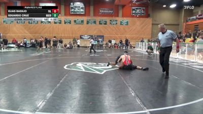 141 lbs Cons. Round 1 - Eduardo Cruz, Moorpark College vs Elias Basilio, Palomar College