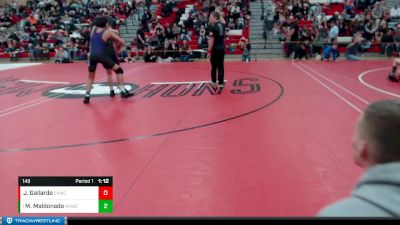 149 lbs Quarterfinal - Miguel Maldonado, Anacortes Hawkeyes Wrestling Club vs Jacob Gallardo, Snoqualmie Valley Wrestling Club