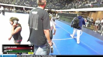 105 lbs 1st Place Match - Jace Metz, Iowa vs Carter McAfee, Iowa