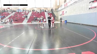 120 lbs Round 3 - Daphne Krenelka, Sandpoint vs Hunter Edmondson, Lakeland Wrestling Club