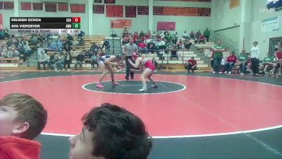 G 115 lbs Round 4 (6 Team) - Ava Viergever, Alma-Wabaunsee HS vs Keleigh Ochoa, Smith Center HS
