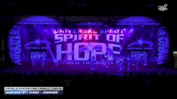 Masters City Cheer - Jasmines [2026 L3 Junior - D2 - Small Day 2] 2026 Spirit of Hope Grand Nationals