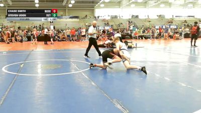 113 lbs Rr Rnd 3 - Chase Smith, Mat Assassins Silver - HSB vs Steven Uden, Patton Trained Red - HSB
