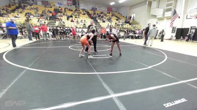 82-89 lbs 3rd Place - Brithny Alvarado, Union Girls JH vs Brandi Reed, GRAVETTE