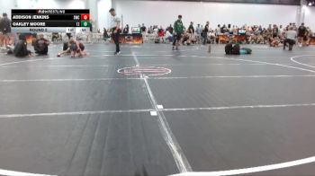 48 lbs Round 5 - Addison Jenkins, Seymour Wrestling Club vs Oakley Moore, Team Zapas