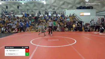 50 lbs Consolation - Ben Thomson, West Allegheny vs Cavin Mulkerrin, Carlynton