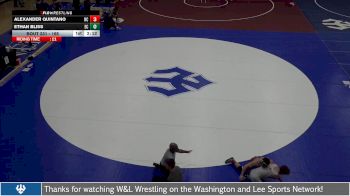 165 lbs Cons. Round 3 - Ethan Bliss, Elizabethtown College vs Alexander Quintano, Roanoke College