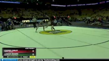 138 lbs Cons. Round 1 - Cooper Corley, Francis Howell vs Landon Rogers, Northwest (Cedar Hill)