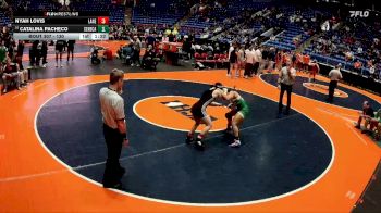 130 lbs Cons. Round 3 - Catalina Pacheco, Seneca vs Nyah Lovis, Chicago (Lane)